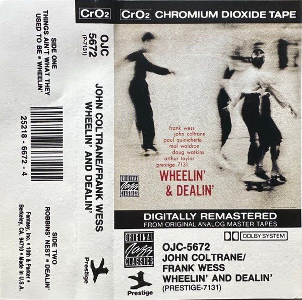 John Coltrane / Frank Wess : Wheelin' And Dealin' (Cass, Album, RE, RM, CrO)